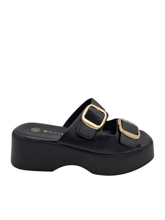 Women's Flat Sandals Black