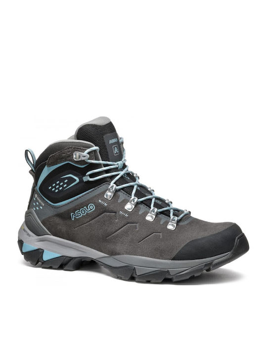 Asolo Women's Hiking Boots Waterproof with Gore-Tex Membrane Gray