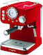 Myria Espressor 1100W Presiune 15 Bar Roșu