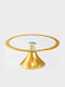 Base Cake Stand Metallic Gold