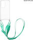 Калъф Силиконов Strap Sonique Armor Clear Oppo ...