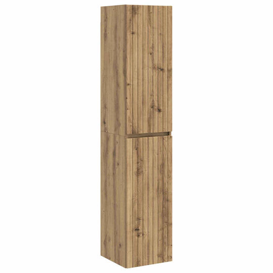 vidaXL Bathroom Cabinet 33x34.5x160cm Oak
