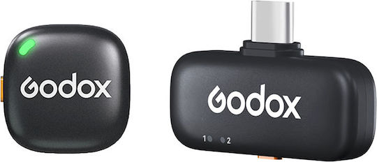 Godox C01 Kit 1 Ασύρματο Μικρόφωνο Πέτου για Κινητό