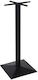 24Mall Cast Iron Black Table Stand 2 Pieces