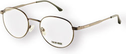 Tailor Made Tm15310 C2 Unisex Metallisches Brillengestell mit Rezept Rund Bronze