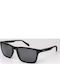 Hoffman Men's Sunglasses with Black Frame and Black Lenses HB80109 C5