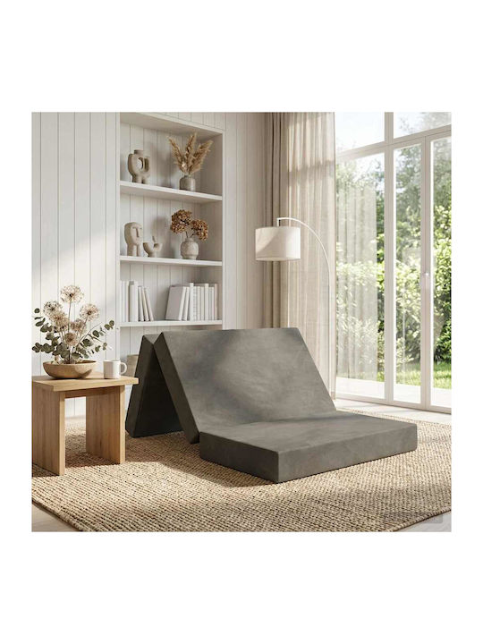 Scaun De Relaxare Pat Deschis Gri 80x67x45cm