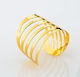 Hochzeitsgeschenkmaterialien Metallisches Dekoratives Element Gold 4.5x4.2cm Menge 6 Stück
