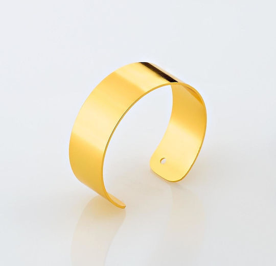 Hochzeitsgeschenkmaterialien Metallisches Dekoratives Element Gold 4.5x1.5cm Menge 6 Stück