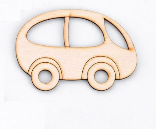 Wooden Wedding Favor Car 8x5 5pcs Per Set 20 Pieces