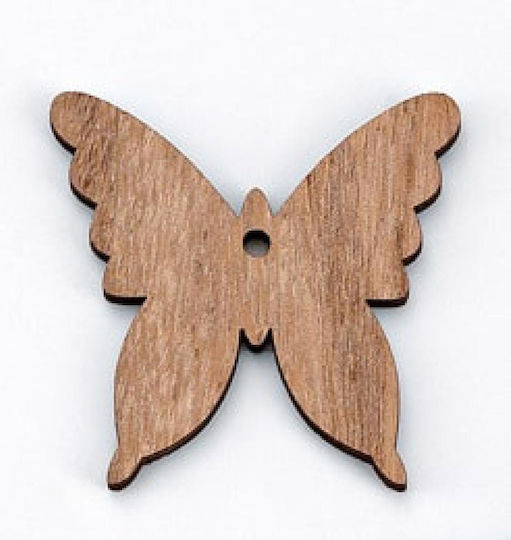 Hölzernes Hochzeitsgeschenkmaterialien Schmetterling 5x5 Pro Set 12 Stück