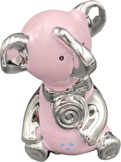 Hochzeitsgeschenkmaterialien Keramik Elefanten Rosa 4x7.5cm Pro Set 10 Stück
