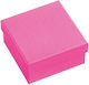 Wedding Favor Paper Box Fuchsia 7.5x7.5x4 Per Set 12 Pieces