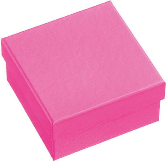 Wedding Favor Paper Box Fuchsia 7.5x7.5x4 Per Set 12 Pieces