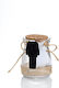 Wedding Favor Glass Bottle Groom-Bride Φ6x7cm Per Set 20 Pieces