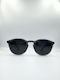Hoffman Unisex Sunglasses with Grey Frame and Black Lenses HF8445 C4