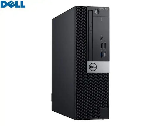 Dell 7060 SFF Recondiționat Grad A (Core i7-8700/16GB/500GB SSD/Fără Sistem de Operare)