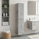 vidaXL Badezimmer-Säulenschrank Wandhängeschran...