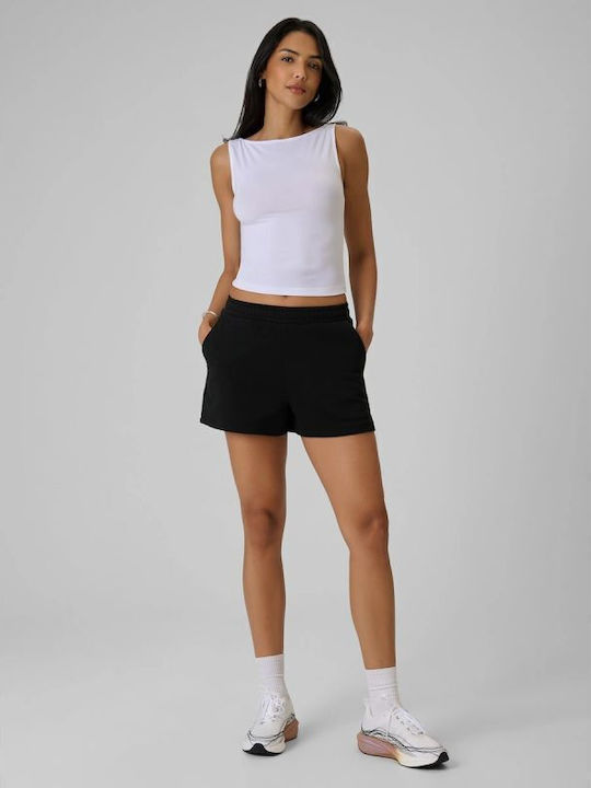 4F Black Shorts