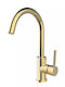 Mischung Waschbeckenarmatur Gold