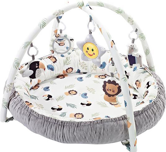 Baby Nest Pillow Gray Animals Lion Baby Nest Pillow Gray Animals Lion