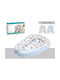 Baby Nest Pillow Blue Animals