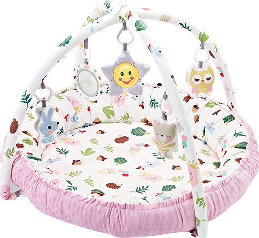 Baby Nest Pillow Pink Animals Baby Nest Pillow Pink Animals