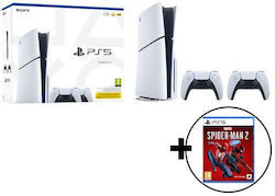 Sony PlayStation 5 Slim 1TB & Dualsense & Spiderman 2 Sony PlayStation 5 Slim 1TB & Dualsense & Spiderman 2