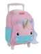 Fisher Price Kindergarten School Trolley Bag with Water Bottle Holder