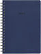 Next Daily Agenda Classic 2027 Blue Spiral 17x2...