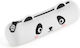 Panda Rollie Pet Silicone Pencil Case White Panda