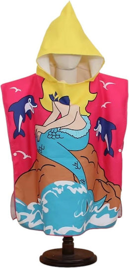 Mermaid of the Land Kids Poncho Hood Queen Mother