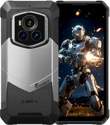 Fossibot F107 Pro 5G Dual SIM (12/512GB) Ανθεκτικό Smartphone Μαύρο