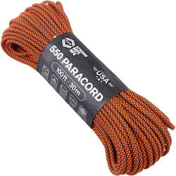 Atwood Rope Mfg Αρτάνη 550 Paracord 100 Ft Black W Neon Orange Diamonds Atwood Rope Mfg Αρτάνη 550 Paracord 100 Ft Black W Neon Orange Diamonds