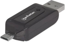 Otg Card Reader 24 Manhattan Mht406215 Otg Card Reader 24 Manhattan Mht406215