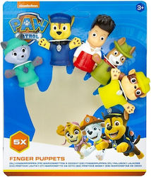 Set 5 Paw Patrol Finger Puppets Various Models 16x20cm