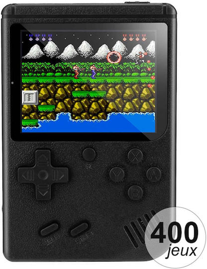 Techkidz Consolă Emulator 400 Jocuri Model Retro Negru