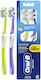 Oral-B 3d White Οδοντόβουρτσα Medium Γκρι 2τμχ