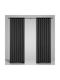 Joydeco Set Blackout Curtains with Tab Top Dark Gray 140x225cm