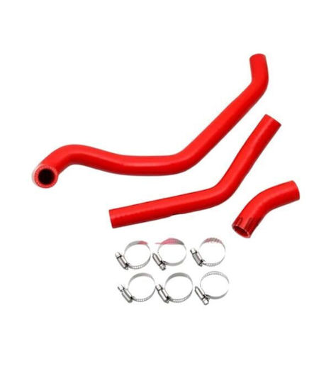 Yamaha Xtx Xt660 Xt660r Silicone Water Cooler Hoses Set Red 3pcs Venom