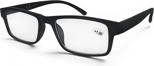 Optosquad Reading Glasses +3.50 In Black Color 1026-2