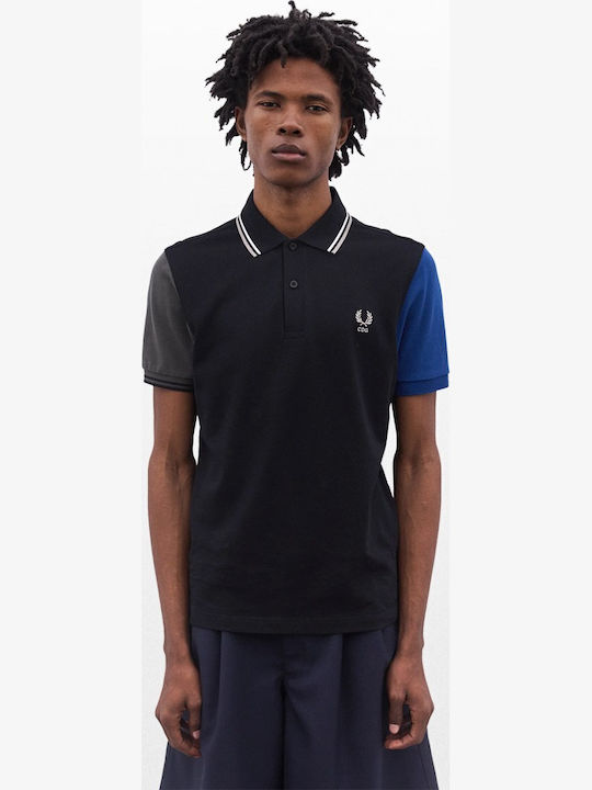 Comme Des Garcons Polo Μπλούζα Μαύρη