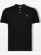 Emporio Armani Polo Kurzarm Schwarze Herrenbluse