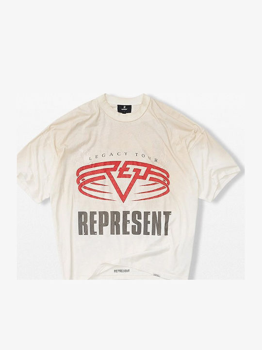 Represent Clo Kurzarm Herrenblusen Beige