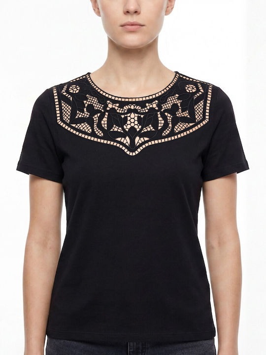Cavalieri Women's Black Blouse
