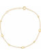 Daskalakis Women's Leather Chain Bracelet