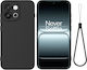Solid Color Θήκη Σιλικόνης Black Oneplus Nord 6 5g