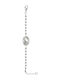 Bag to Bag Women's Bracelet Chain CX-2842-20 Silver