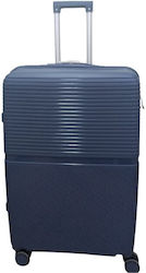 Enda Cabin Travel Suitcase Dark Blue Height 49cm