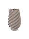 Eurolamp Decorative Porcelain Vase Beige 17.5x17.5xH56cm